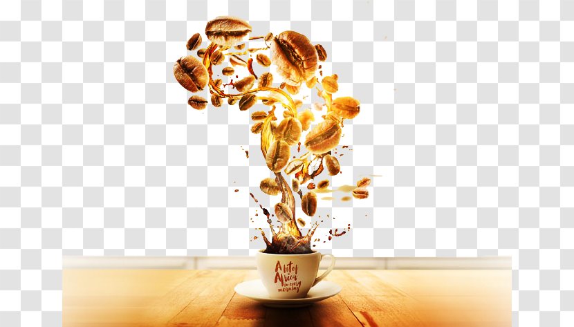 Iced Coffee Caffxe8 Mocha Instant U51cfu80a5 - Creative Posters Transparent PNG