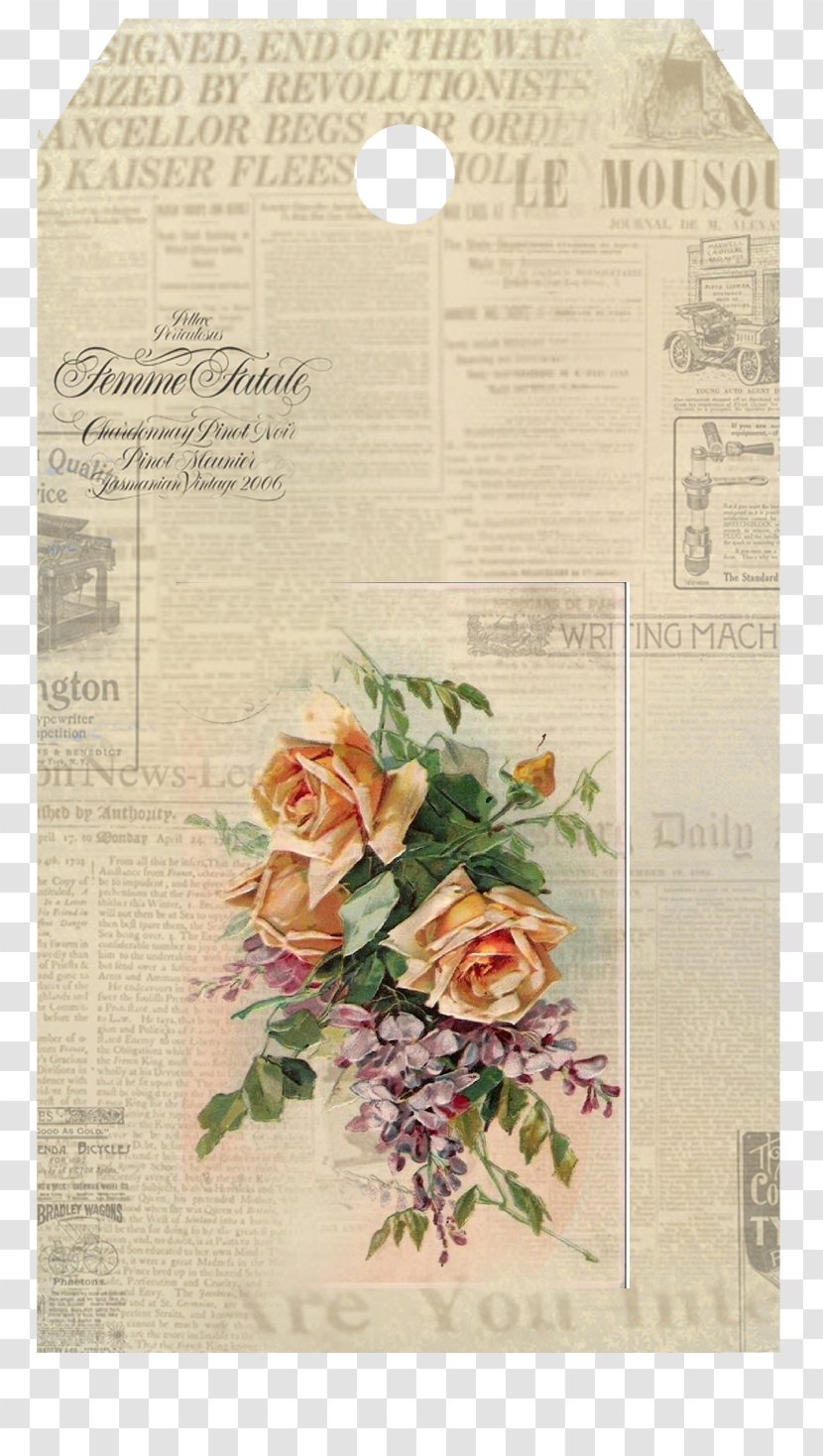 Floral Design Paper Garden Roses Art - Artist - Flower Transparent PNG