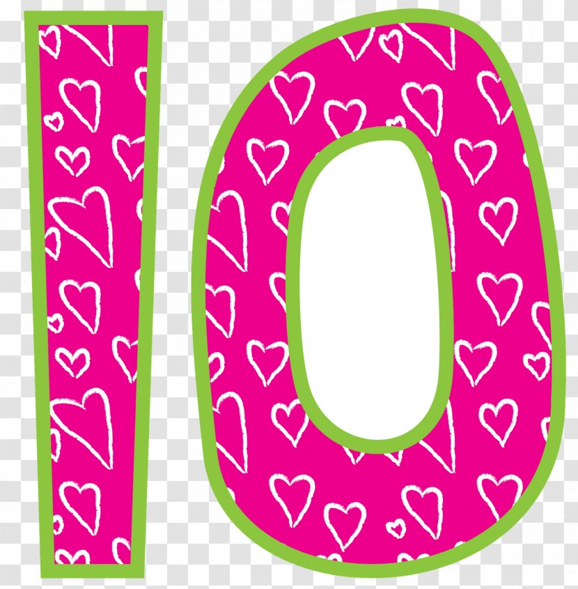 Valentine Month Esse É 10 Clip Art - Symbol - Number Transparent PNG