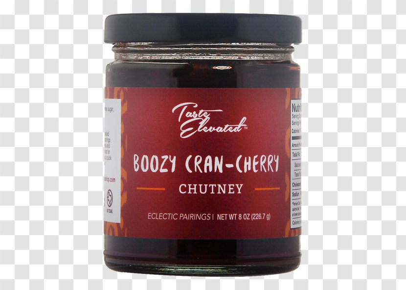 Chutney Taste Elevated Condiment Cherries Sauce - Smoking - Cranberry Transparent PNG