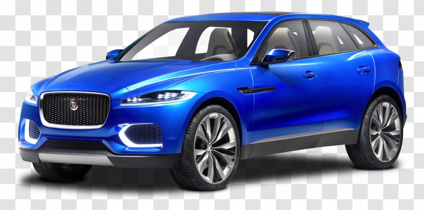 Jaguar C-X17 Sport Utility Vehicle Car F-Pace - Crossover - Blue C X17 Sports Transparent PNG