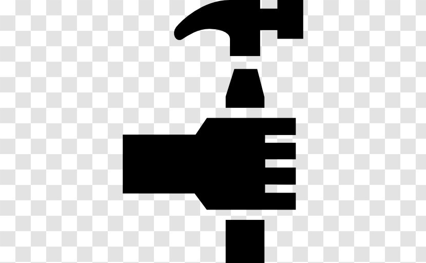 Hammer Tool - Hand Holding Transparent PNG