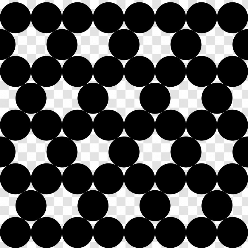 Clip Art - Black And White - Colored Hexagon Transparent PNG