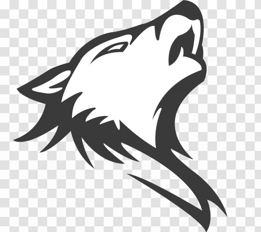 Arctic Wolf Dog Logo Bucky Barnes Drawing - Monochrome Photography Transparent PNG
