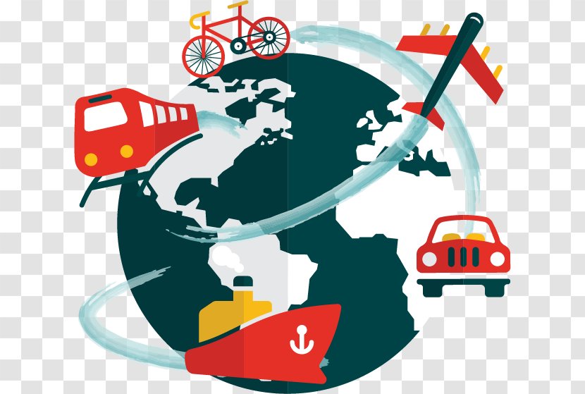 Rail Transport Logistics Mode Of Public - Less Than Truckload Shipping - Beautifully Global Travel Background Vector Material Transparent PNG