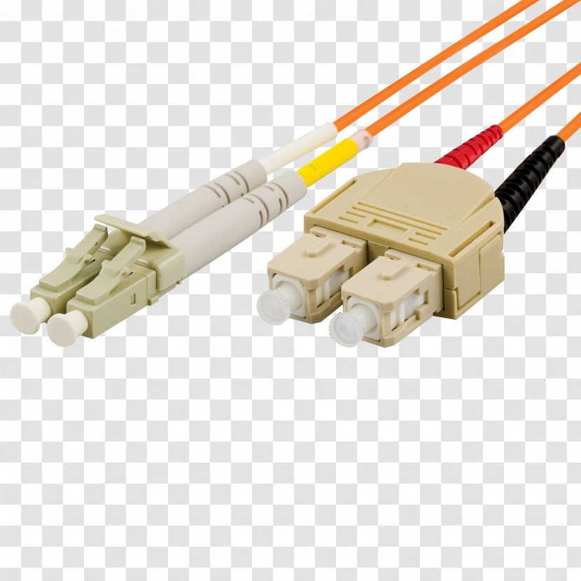 Network Cables Multi-mode Optical Fiber Connector Single-mode - Ibm Pc Compatible Transparent PNG