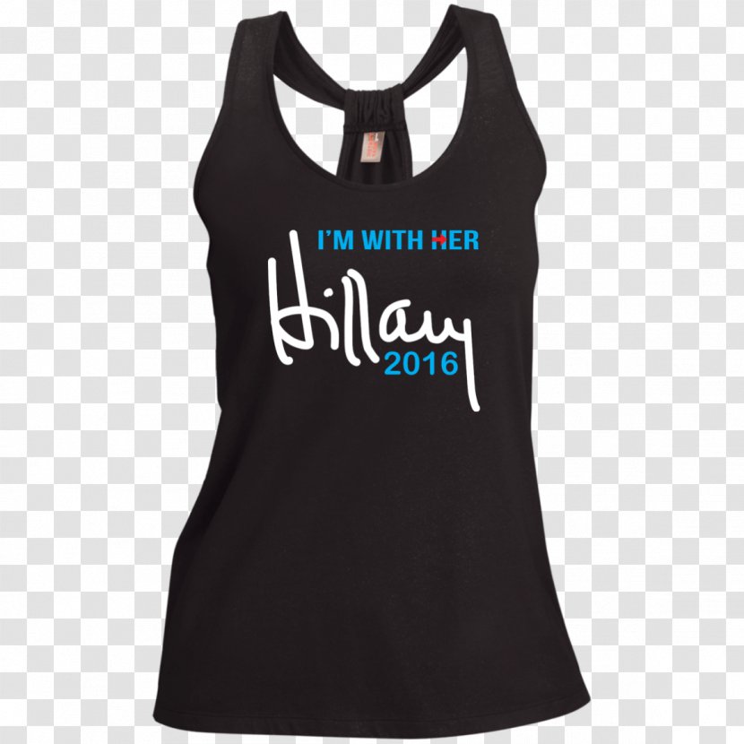 T-shirt Hoodie Sleeve Pug Yoga - Neckline - Vote Hillary Transparent PNG