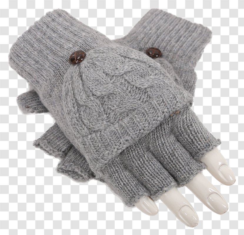 Glove Amazon.com Knitting Finger Handbag - Fur - Half-finger Gloves Transparent PNG
