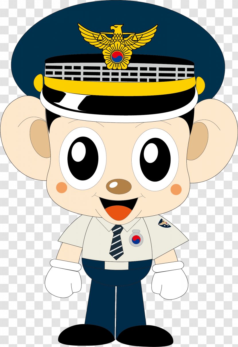 Police Officer Cartoon Internet - Element Transparent PNG