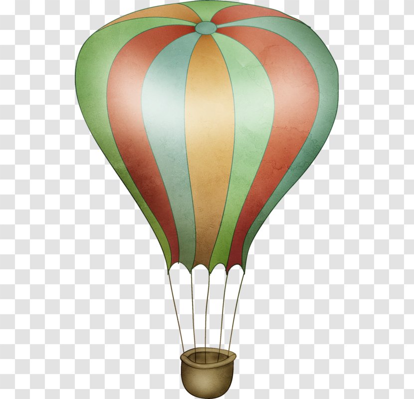 Hot Air Balloon Drawing - Vecteur - Hand-painted Transparent PNG