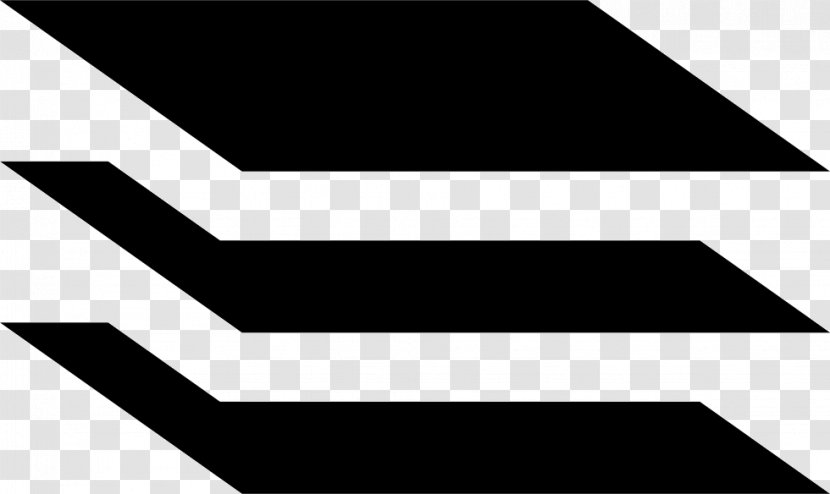 Line Triangle Pattern - Monochrome Photography Transparent PNG