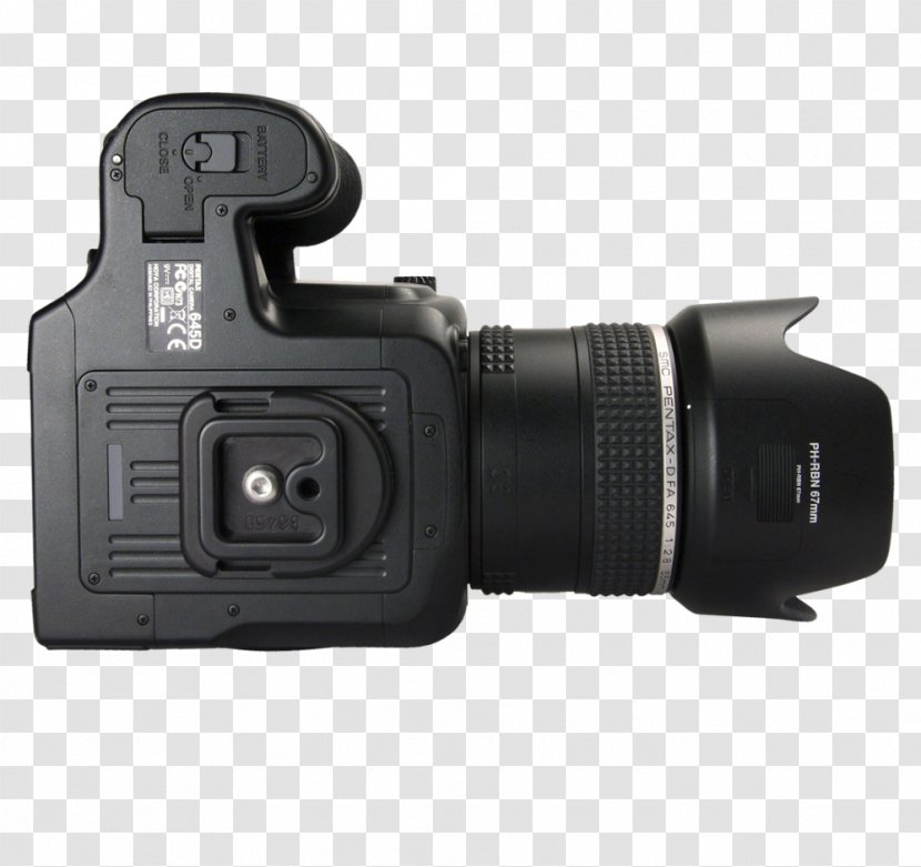 Digital SLR Pentax 645Z Camera Lens Mirrorless Interchangeable-lens 645D - Cameras Optics Transparent PNG