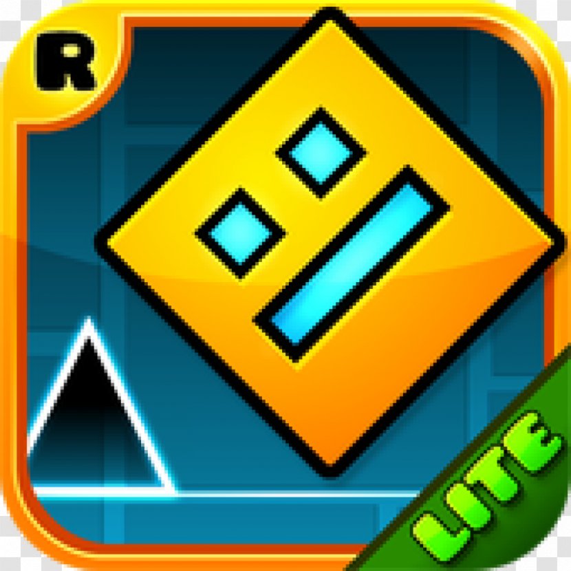Geometry Dash Shadow App Store - Signage Transparent PNG