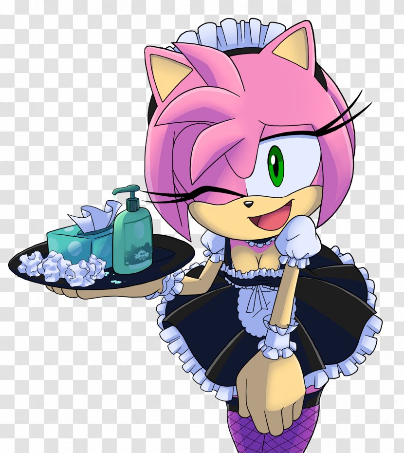 Illustration Furry Fandom Clip Art Legendary Creature - Frame - Amy Rose The Hedgehog Transparent PNG