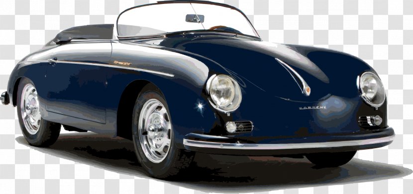 Porsche 356 Car Cayenne Audi - Personal Luxury - Vector Vintage Cars Transparent PNG