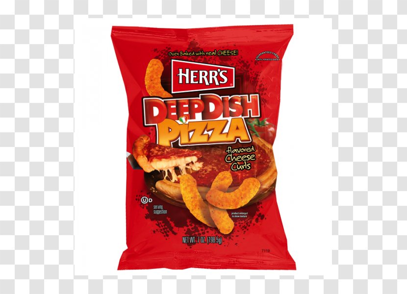 Chicago-style Pizza Nachos American Cuisine Herr's Snacks Potato Chip - Flavor - Puffed Food Transparent PNG