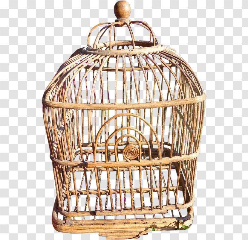 Birdcage Domestic Canary Aviary - Wicker - Bird Transparent PNG