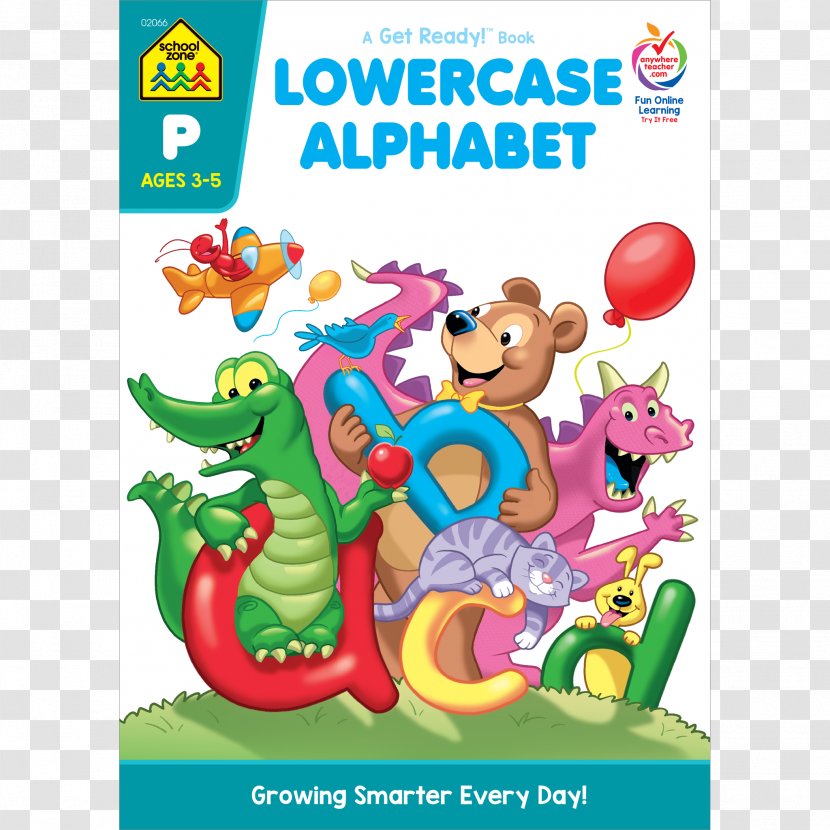 Lowercase Alphabet Uppercase School Zone Publishing Company Big Preschool Workbook - Organism - Kindergarten Writing Books Amazon Sale Transparent PNG