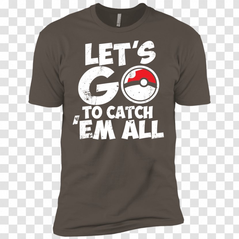 T-shirt Pokémon GO Brand Logo Catch Em All Fishing Transparent PNG