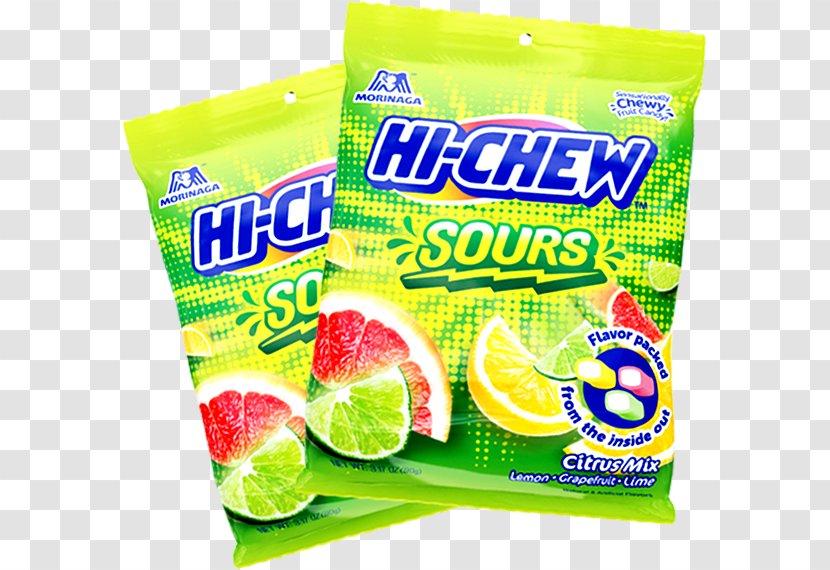 Hi-Chew Sour Candy Morinaga & Company Japanese Cuisine - Grapefruit - True Fruit Flavored Candies Transparent PNG