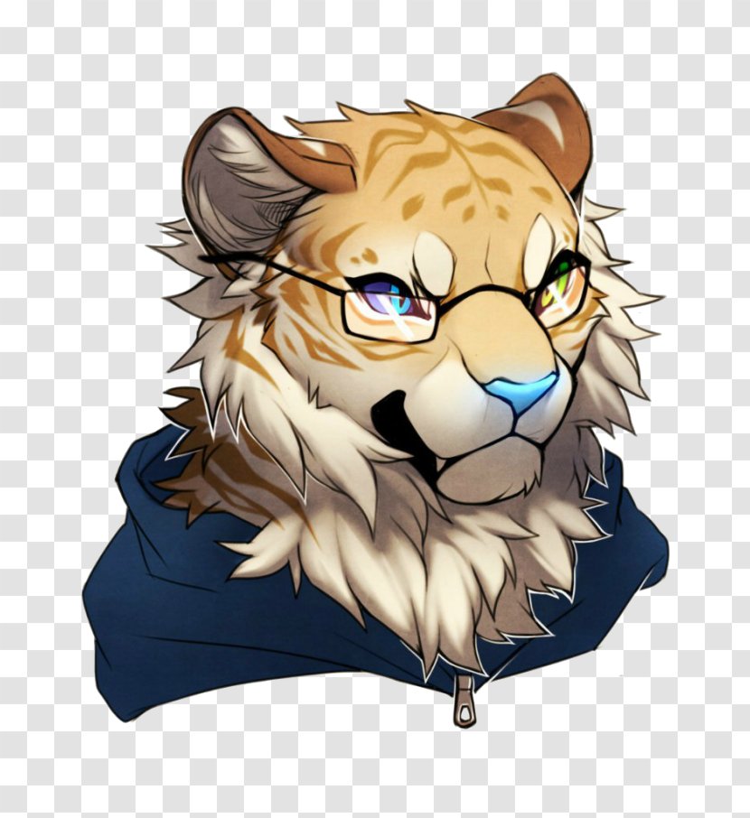 Lion Tiger Whiskers Snout - Roar Transparent PNG