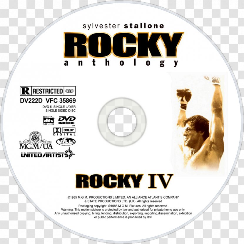 Rocky Balboa Blu-ray Disc DVD - Ii Transparent PNG