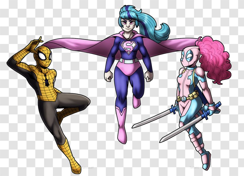 Spider-Man Superhero Deadpool DC Vs. Marvel April Fool's Day - Pinkie Pie - Spider-man Transparent PNG