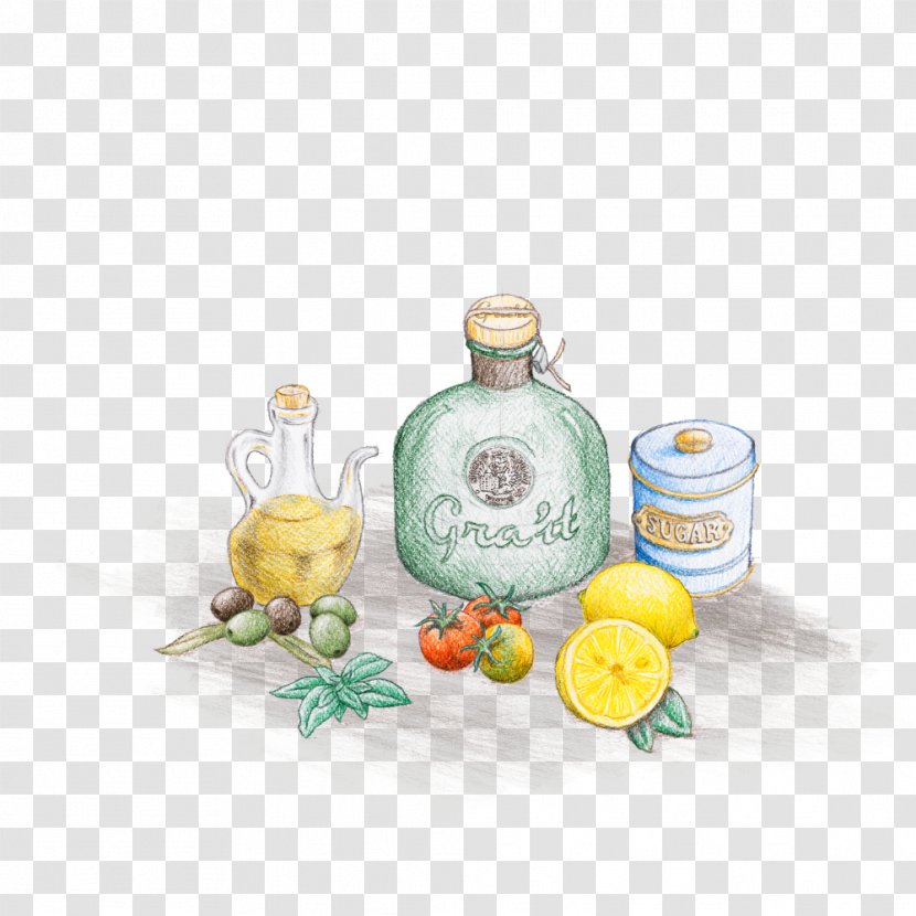 Glass Bottle Liqueur Still Life Photography Fruit - Food Transparent PNG