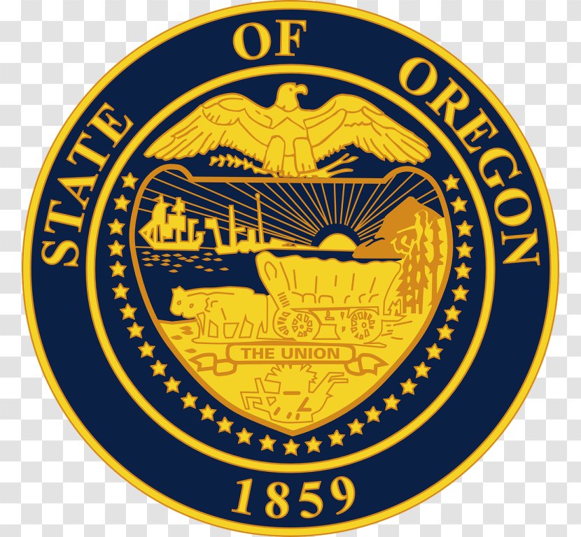 Seal Of Oregon Provisional Government Great The United States Secretary State - Emblem - Recreation Transparent PNG
