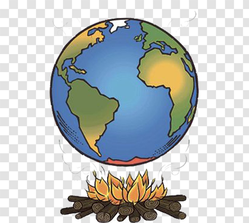 What Is Global Warming? Climate Change Deforestation - Planet - Flame On Earth Transparent PNG