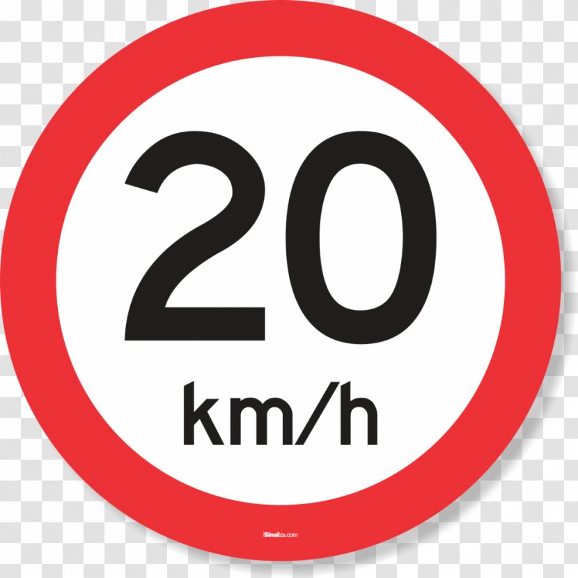 Speed Limit Traffic Sign Warning - Permit Transparent PNG