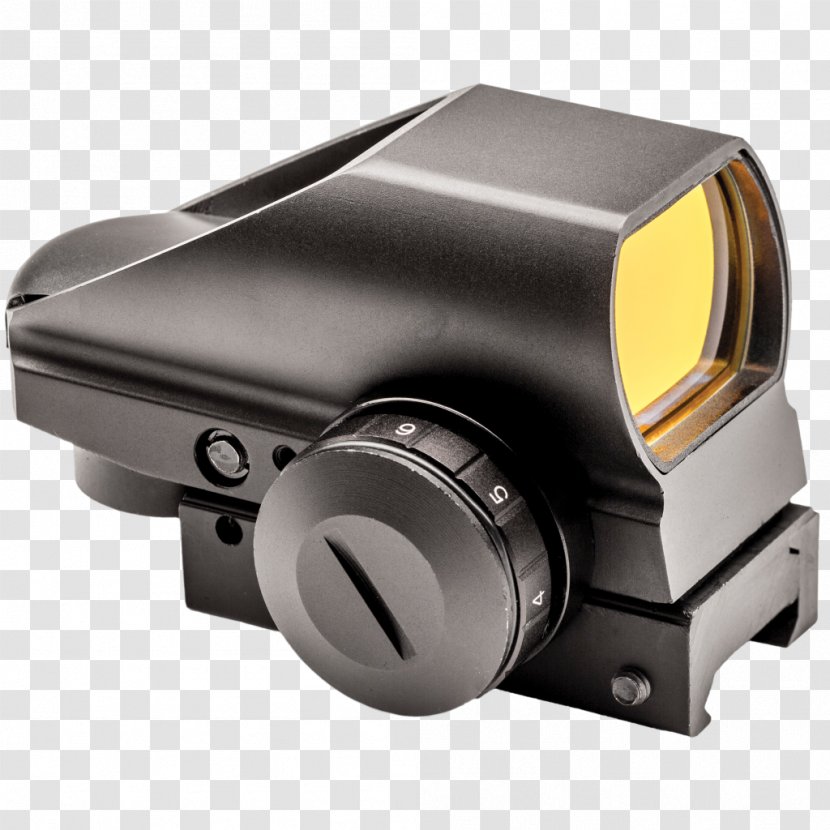 Reflector Sight Red Dot Weapon Optics - Frame Transparent PNG