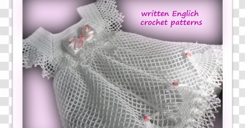 Crochet Lace Dress Textile Pattern - Suit Transparent PNG