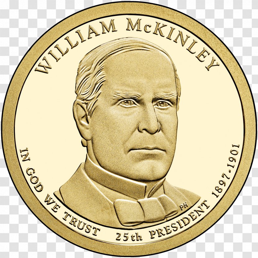 Philadelphia Mint Presidential $1 Coin Program Dollar United States - Set Transparent PNG