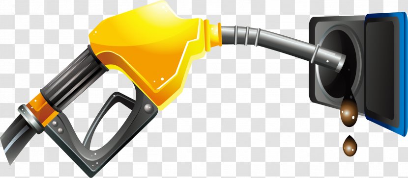 Car Fuel Gasoline Filling Station - Security - Vector Refueling Nozzle Transparent PNG