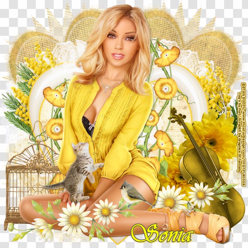 Sunflower M Angel - Gof Transparent PNG