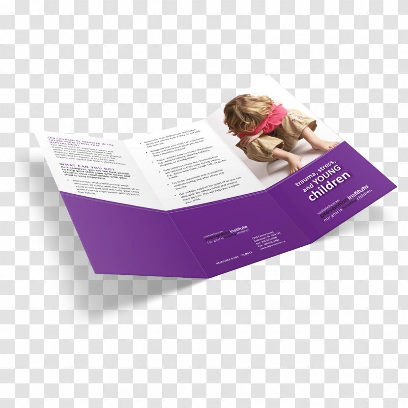 Purple Brochure - Text - Domestic Violence Transparent PNG