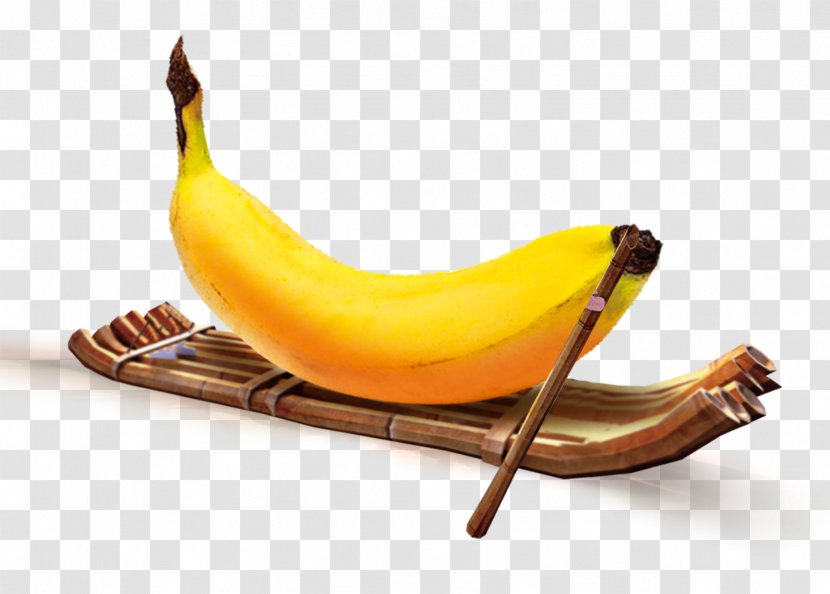 Banana Boat Raft - Watercraft - On Transparent PNG