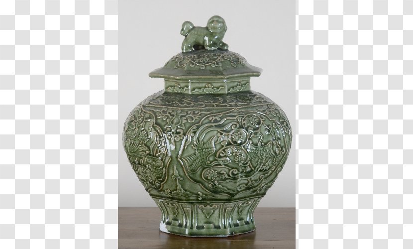 Vase Ceramic Pottery Green Jar - Oriental Danny Inc Transparent PNG