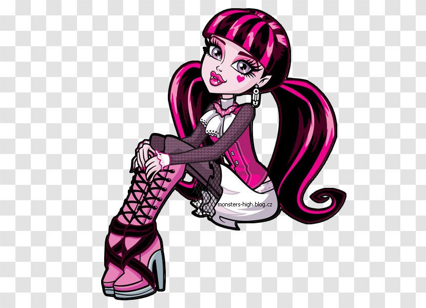 Monster High Draculaura Frankie Stein Cleo DeNile Lagoona Blue - Watercolor - Body Transparent PNG
