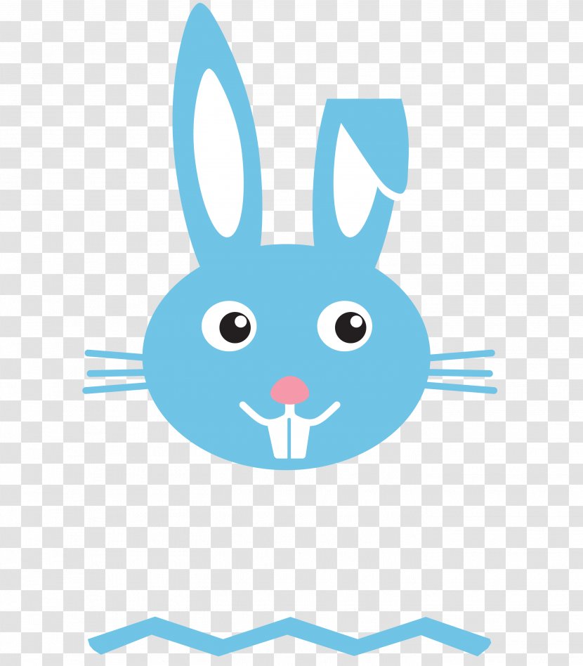 Domestic Rabbit Hare Easter Bunny Illustration - Area Transparent PNG