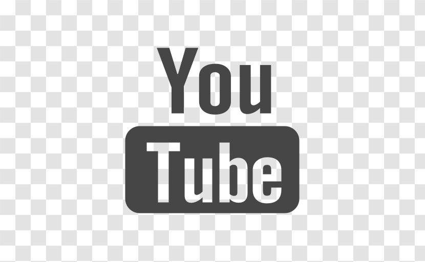 YouTube Icon Design Font Awesome Logo - Text - Youtube Transparent PNG
