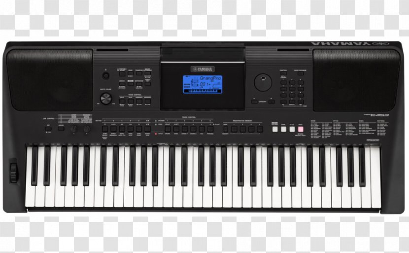 Electronic Keyboard Yamaha PSR Corporation Musical - Silhouette Transparent PNG