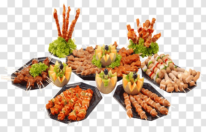Hors D'oeuvre Barbecue Buffet Vegetarian Cuisine Hotel - Appetizer Transparent PNG