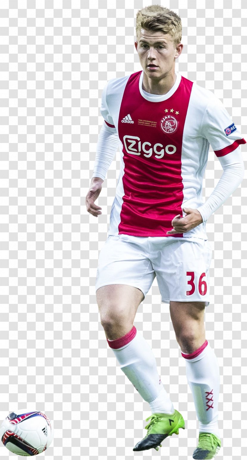 Matthijs De Ligt Brazil AFC Ajax Football Player - Team Sport - England Transparent PNG