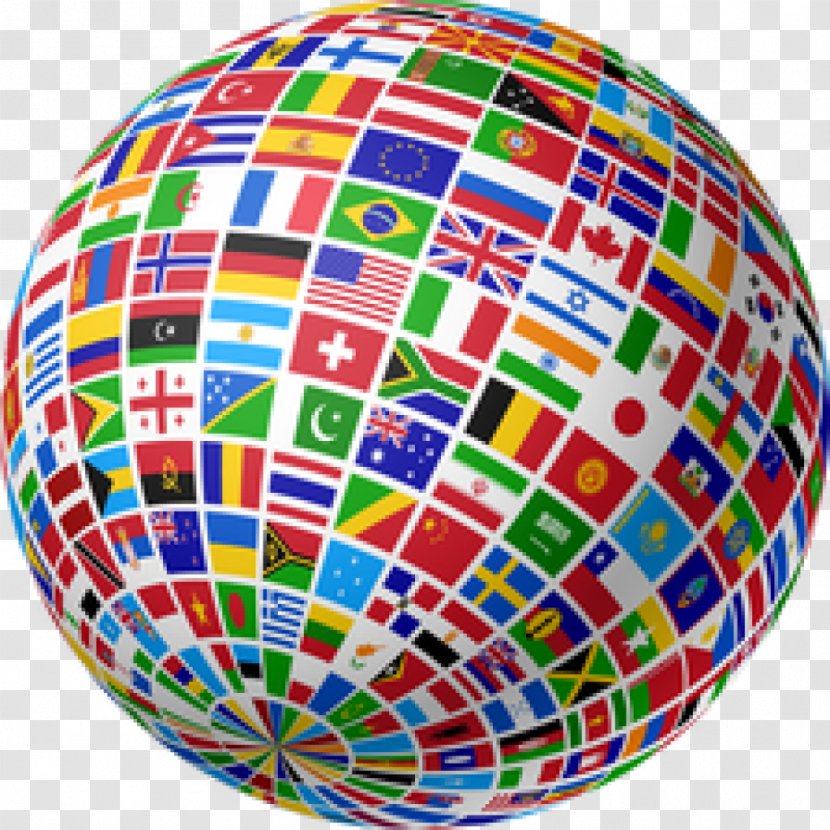 Flags Of The World Globe Flag Earth - Map - International Transparent PNG