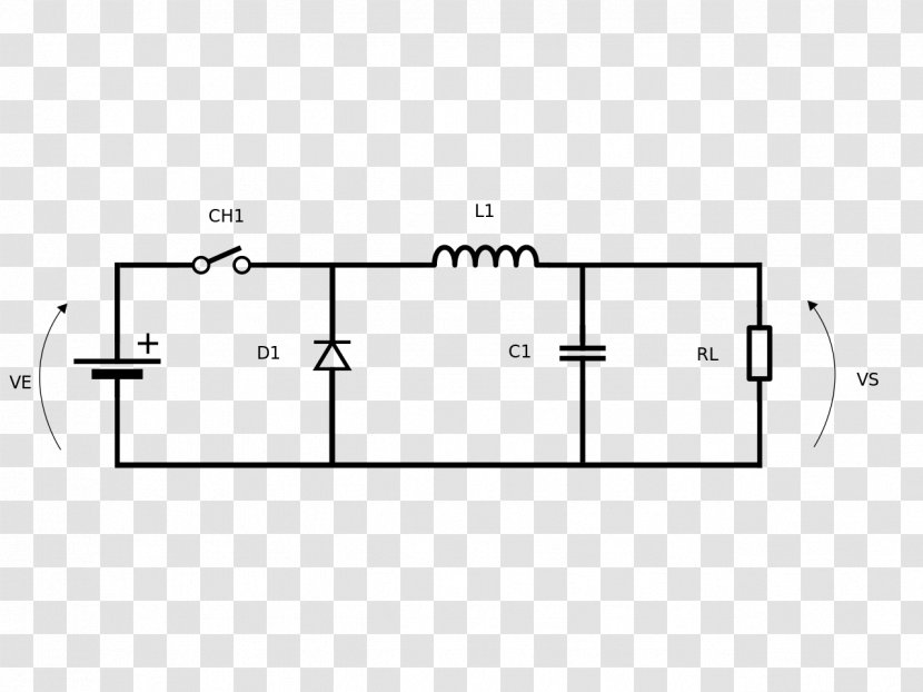 Buck Converter Countertop Switched-mode Power Supply Network Topology Transparent PNG