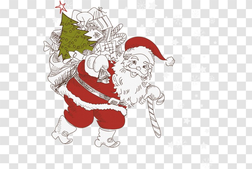 Gift Donation Santa Claus Christmas - Holiday Transparent PNG