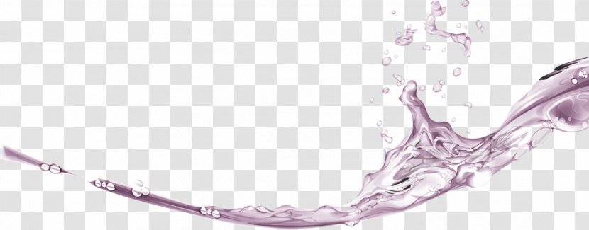 Purple Water Computer File - Tree Transparent PNG