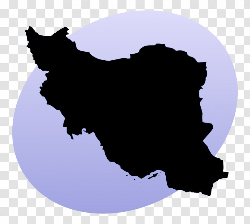 Iran World Map Geography - Silhouette Transparent PNG